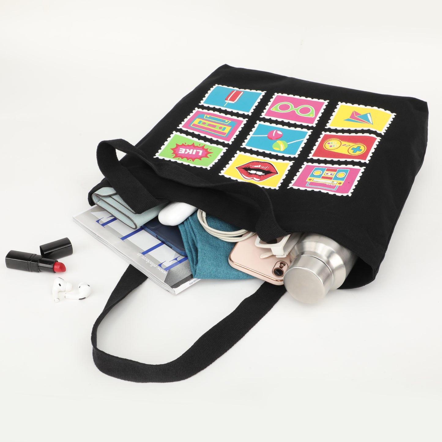 Mighty Zip Tote - Retro Pop