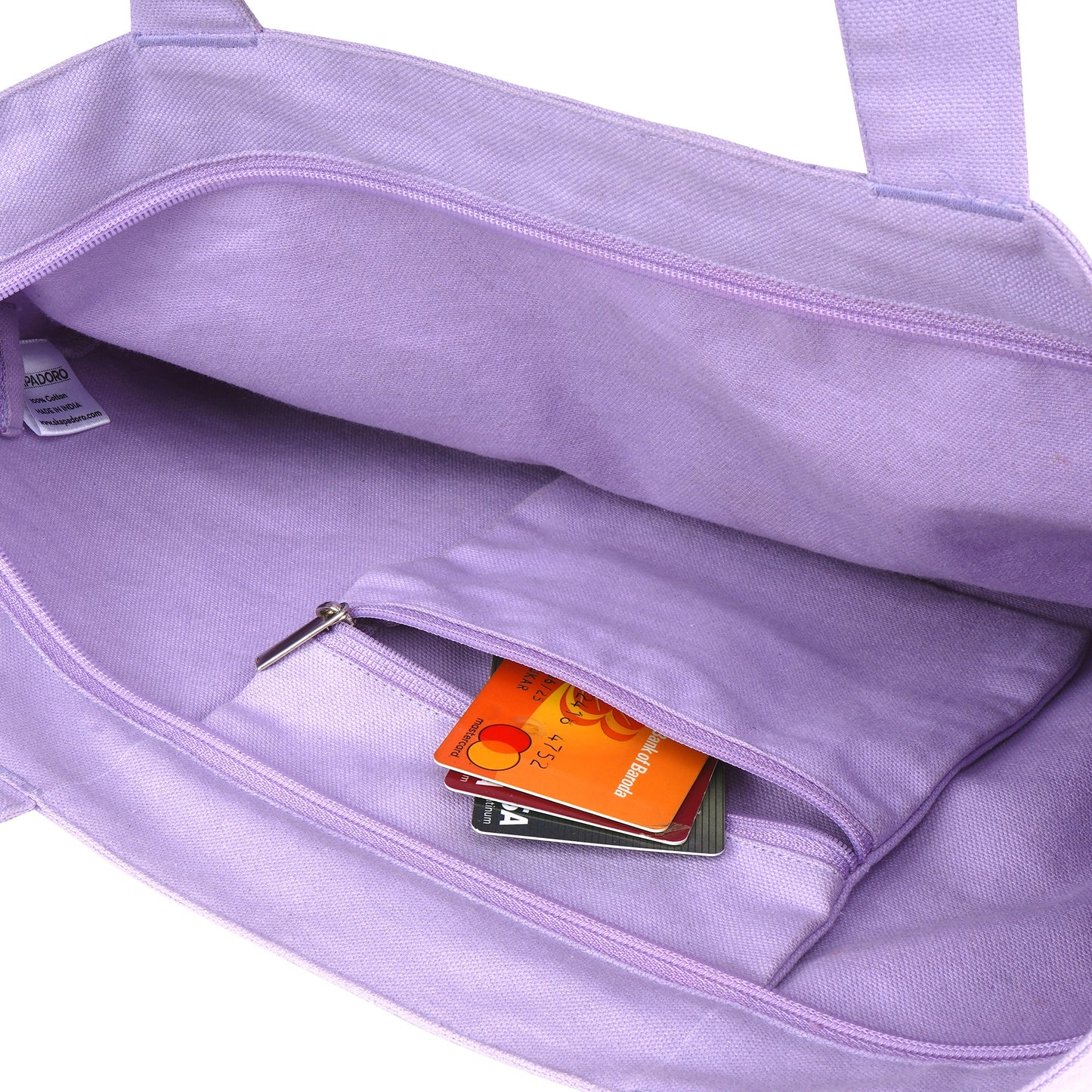 Mighty Zip Tote - Petals & Wings