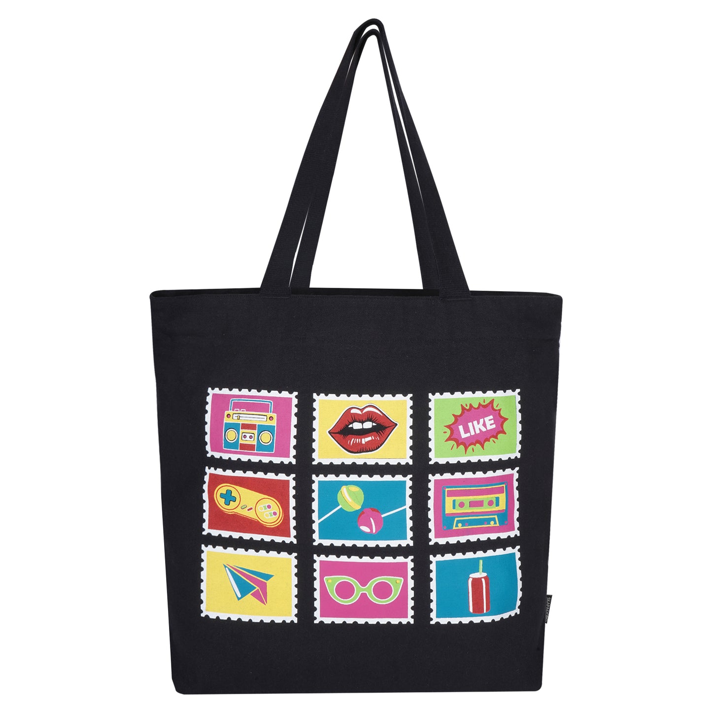 Mighty Zip Tote - Retro Pop