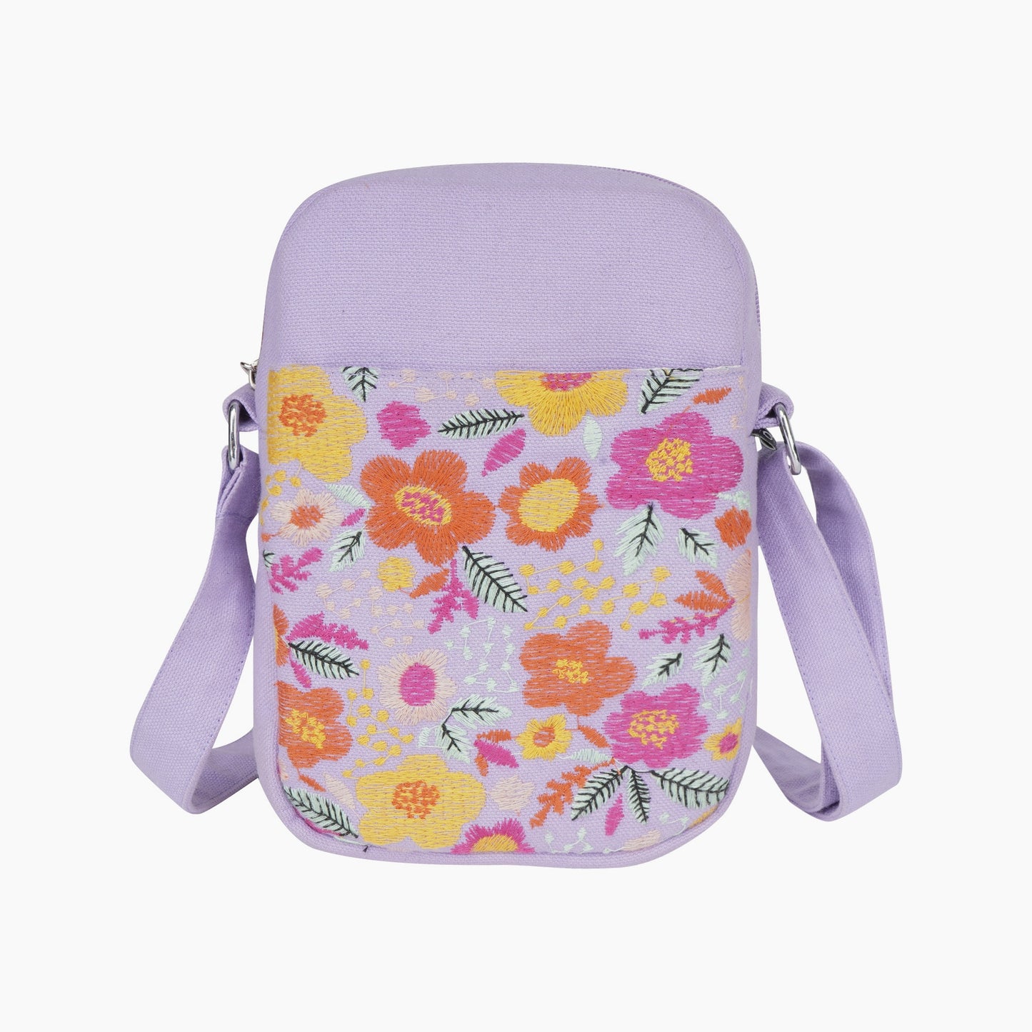 Mobile Sling - Floral Paradise I Embroidered I