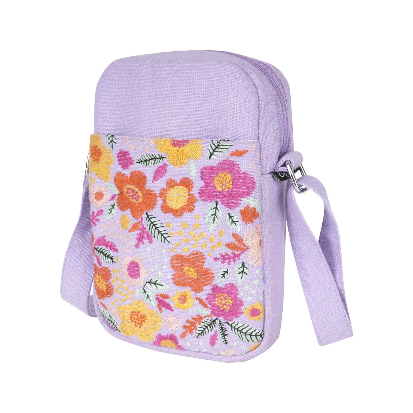 Mobile Sling - Floral Paradise I Embroidered I