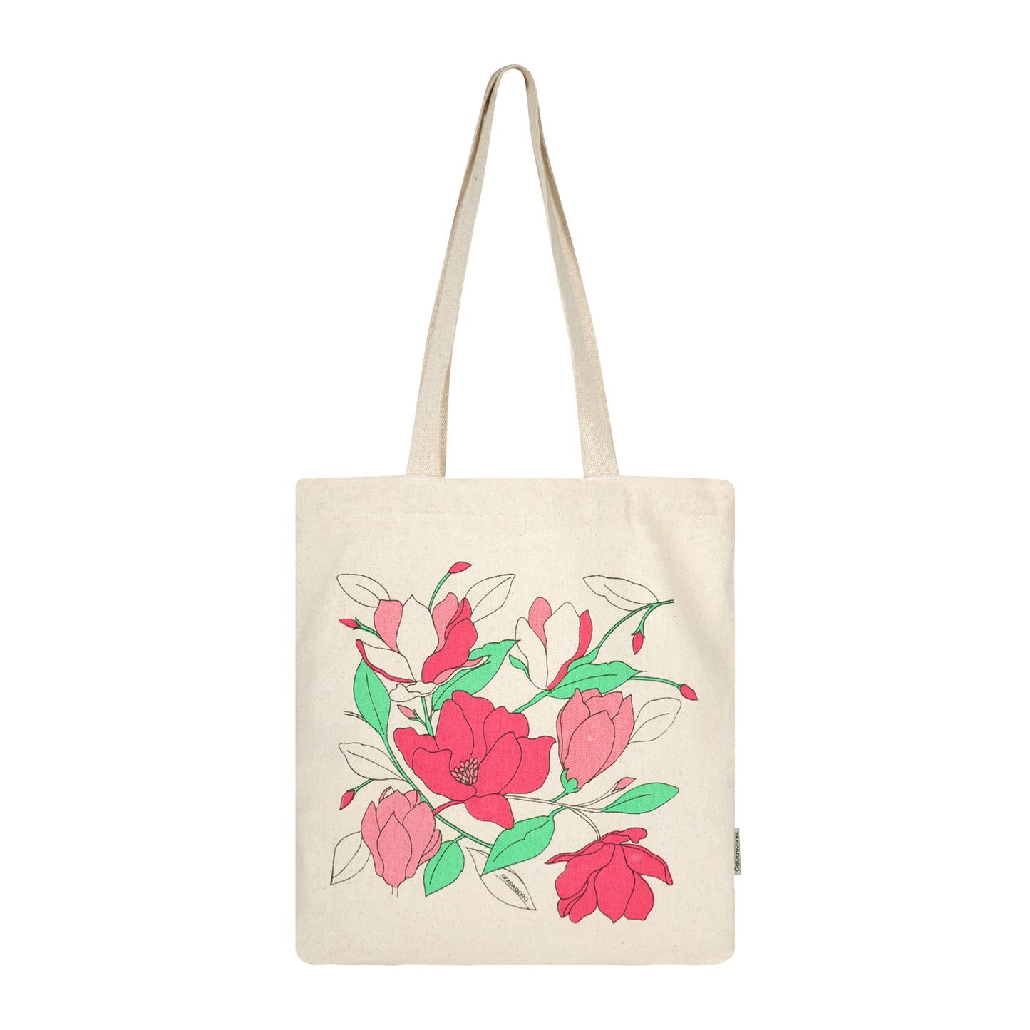 Canvas Zip Tote - Magnolia