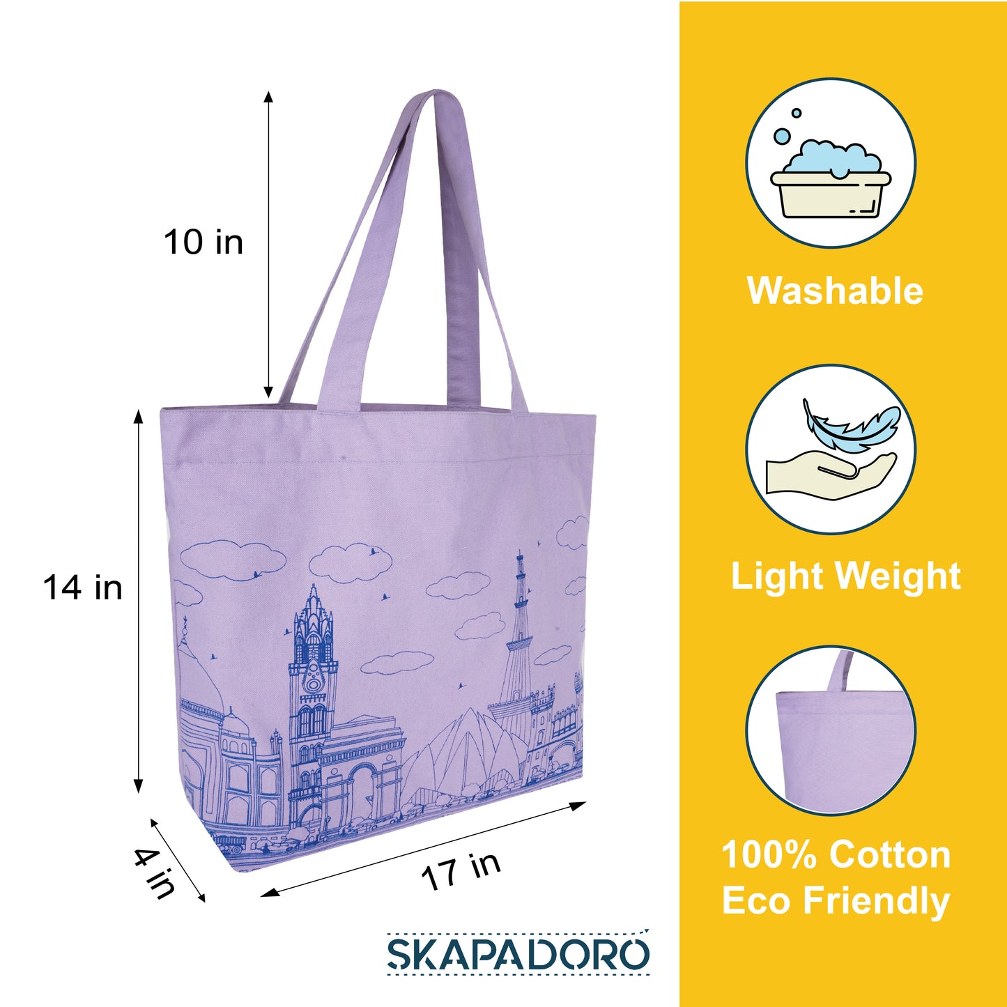 Mighty Zip Tote - Indian Heritage