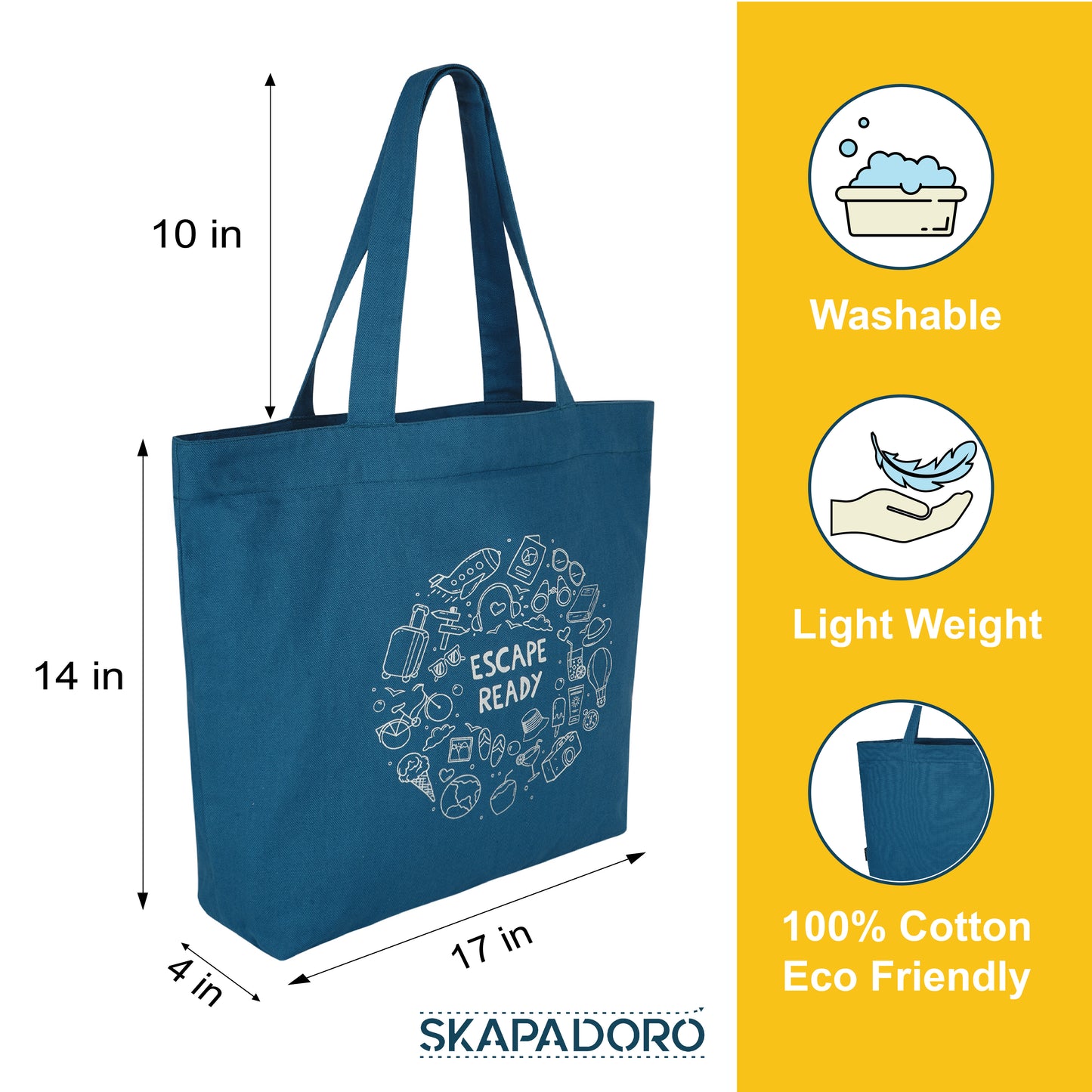 Mighty Zip Tote - Escape Ready