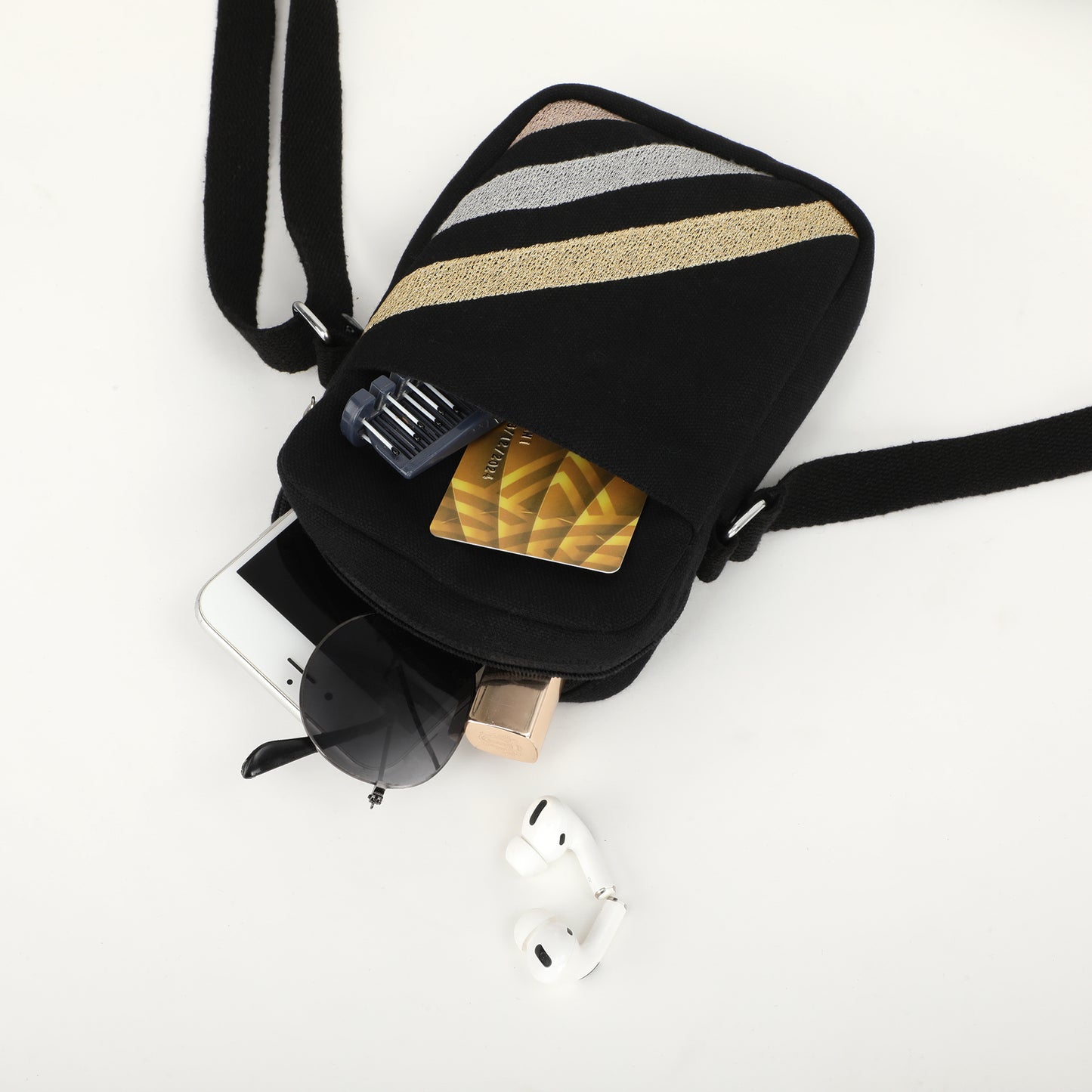 Mobile Sling - Day to Night I Embroidered I