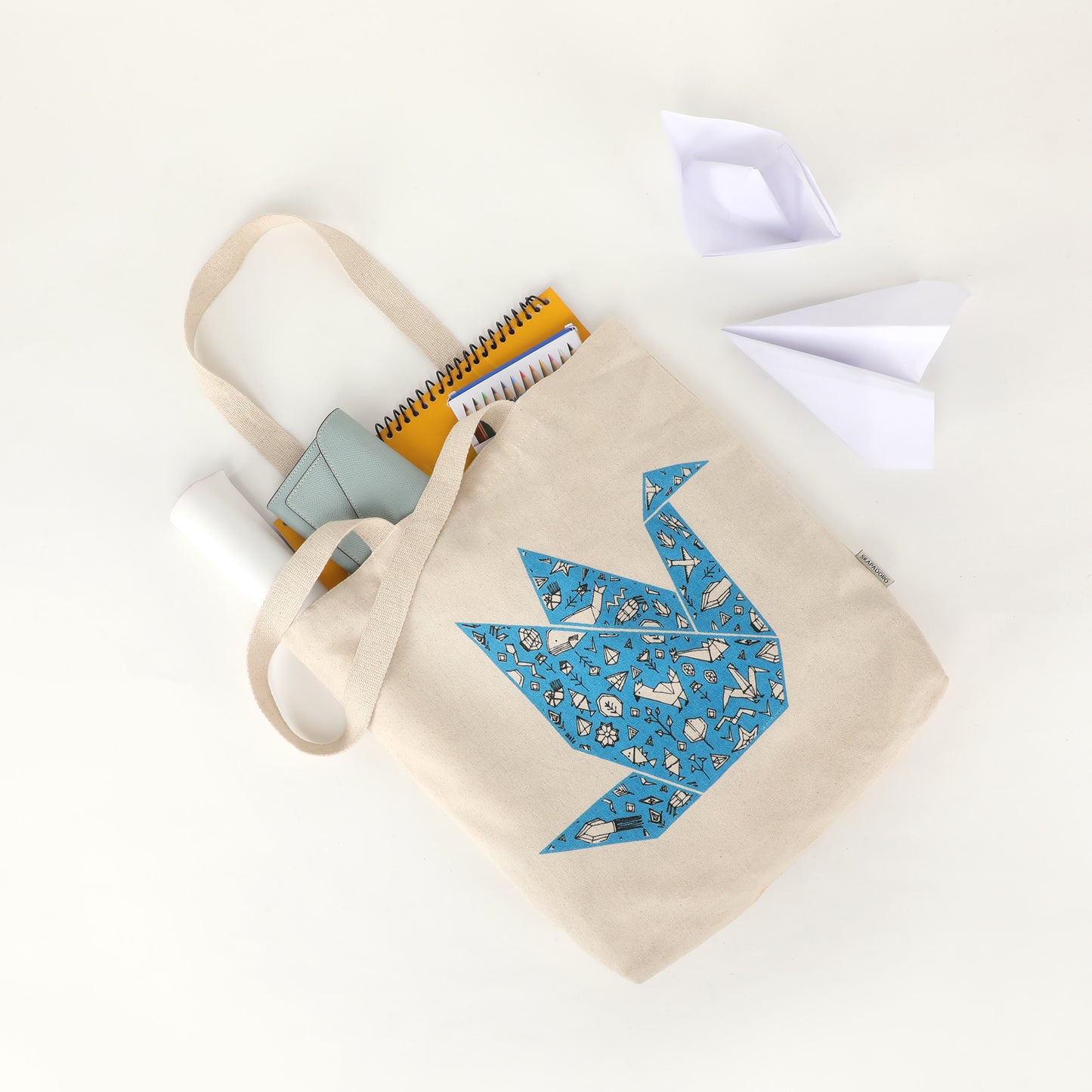 Canvas Basic Tote - Origami