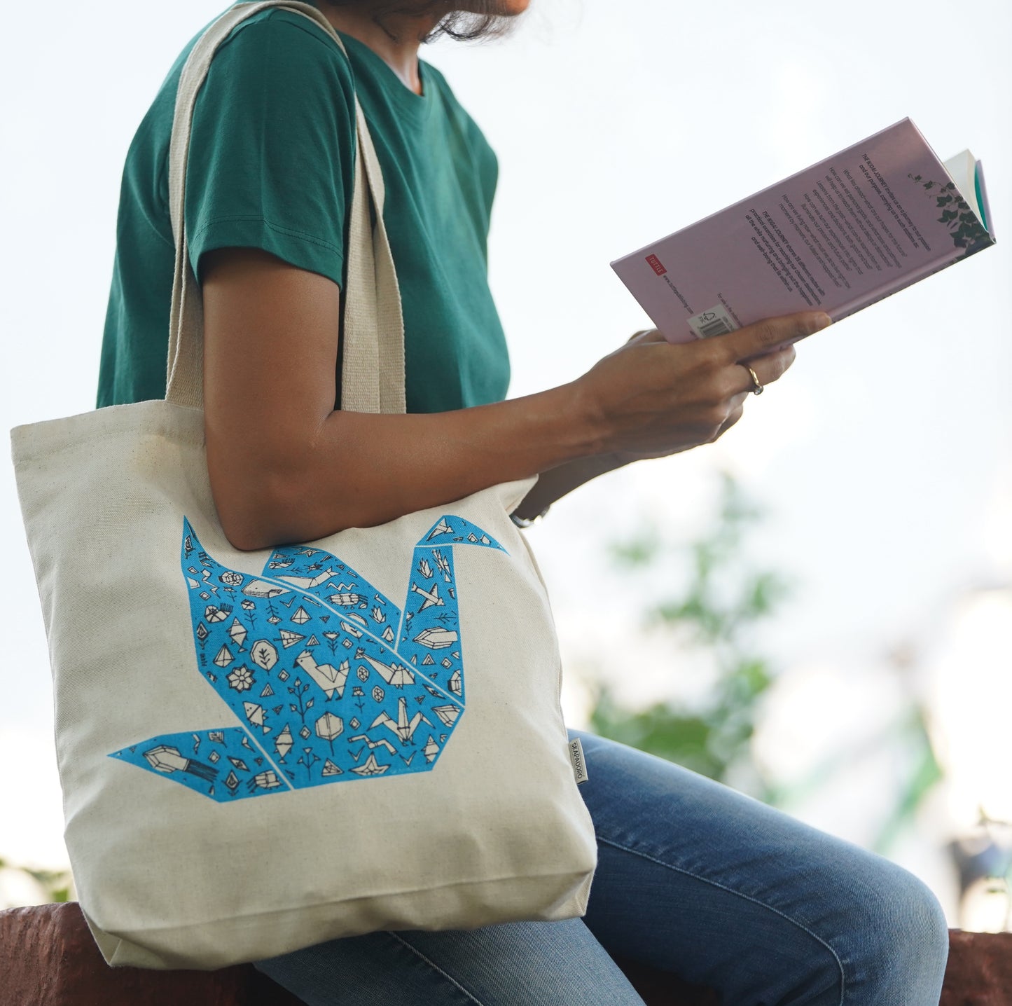 Canvas Basic Tote - Origami