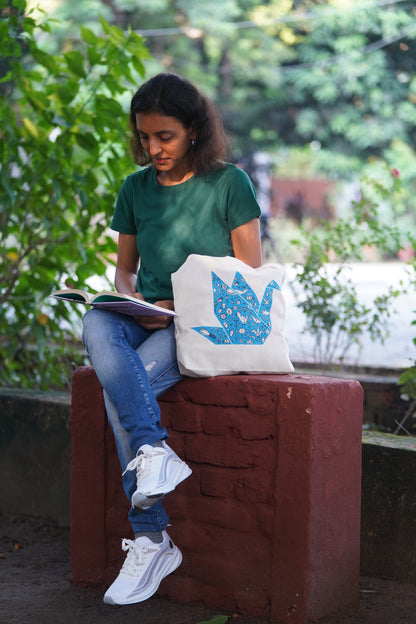 Canvas Basic Tote - Origami