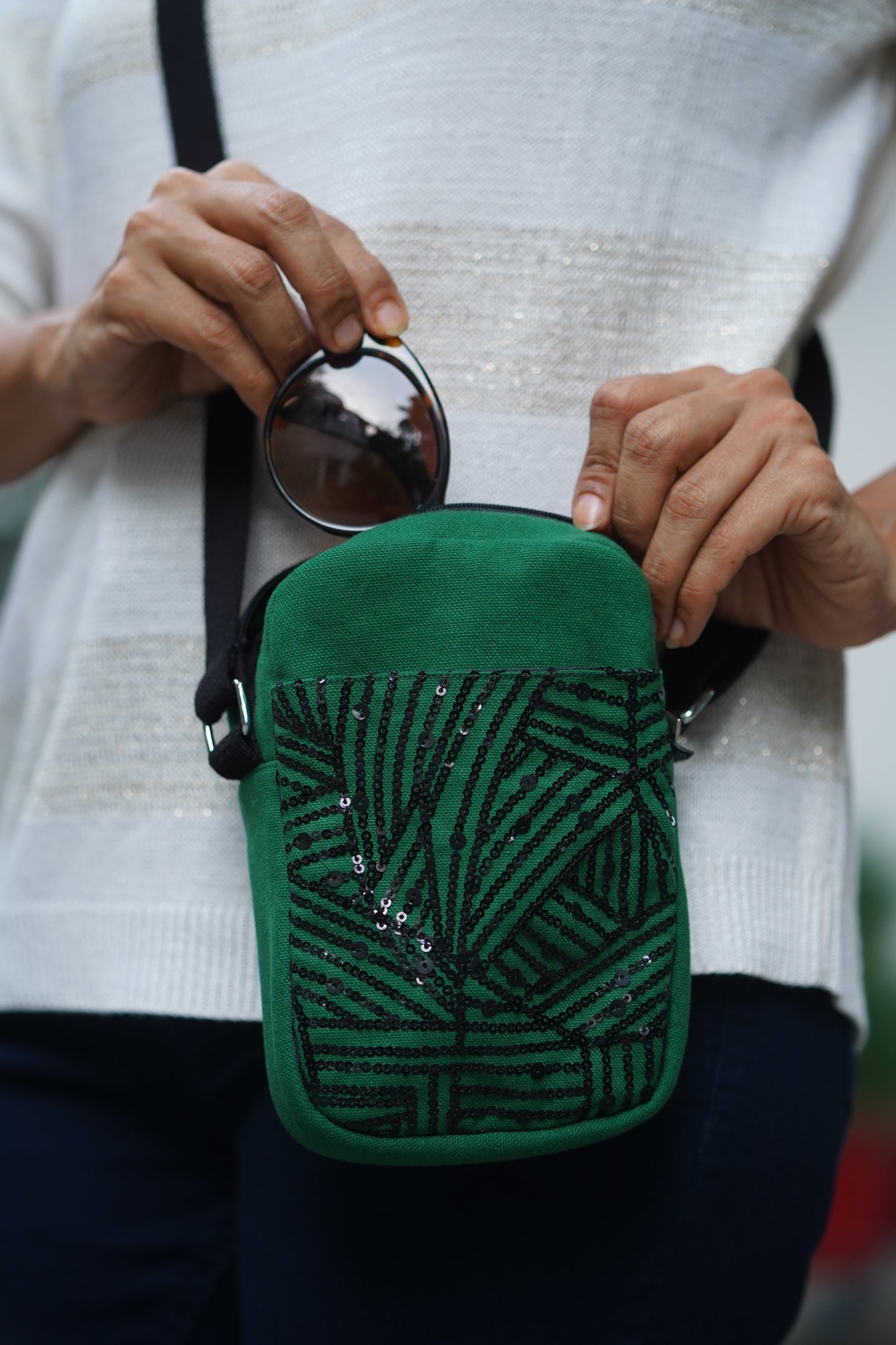 Mobile Sling - Bling it On I Embroidered I