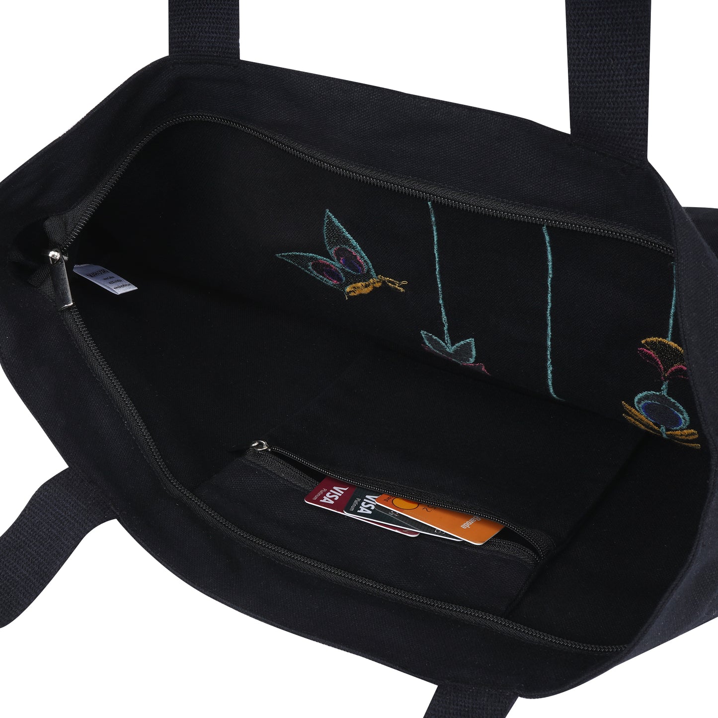 Mighty Zip Tote - Blossom Threads I Embroidered I