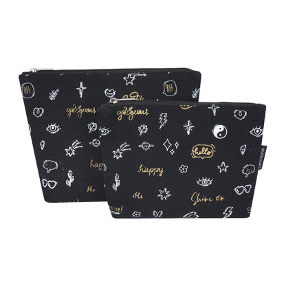 Travel Buddy - Happy Doodle (Set of 2)