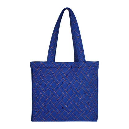 The Quilted Tote - Sunset Breeze