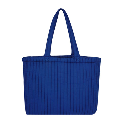 Quilted Zip Tote - Evil Eye
