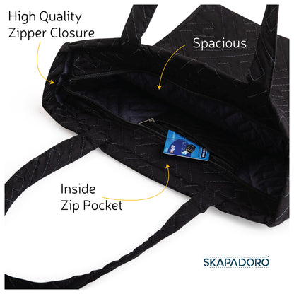 Square Quilted Zip - Urban Classic