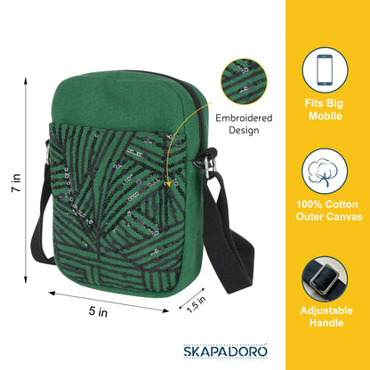 Mobile Sling - Bling it On I Embroidered I